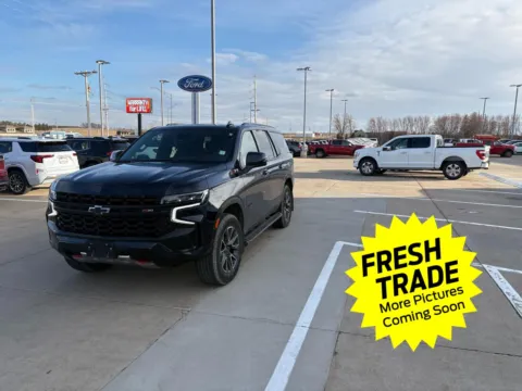 Blue 2023 Chevrolet Tahoe Z71 for sale in Charles City, IA