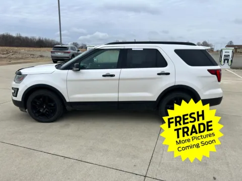 White 2016 FORD Explorer Sport for sale in Charles City, IA
