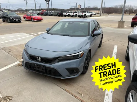 Gray 2023 Honda Civic Hatchback Sport Touring for sale in Charles City, IA