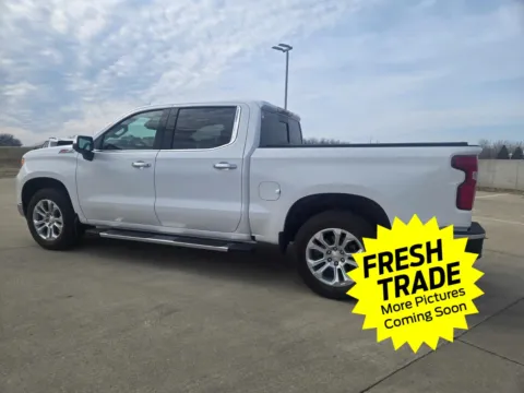 White 2023 Chevrolet Silverado 1500 LTZ for sale in Charles City, IA