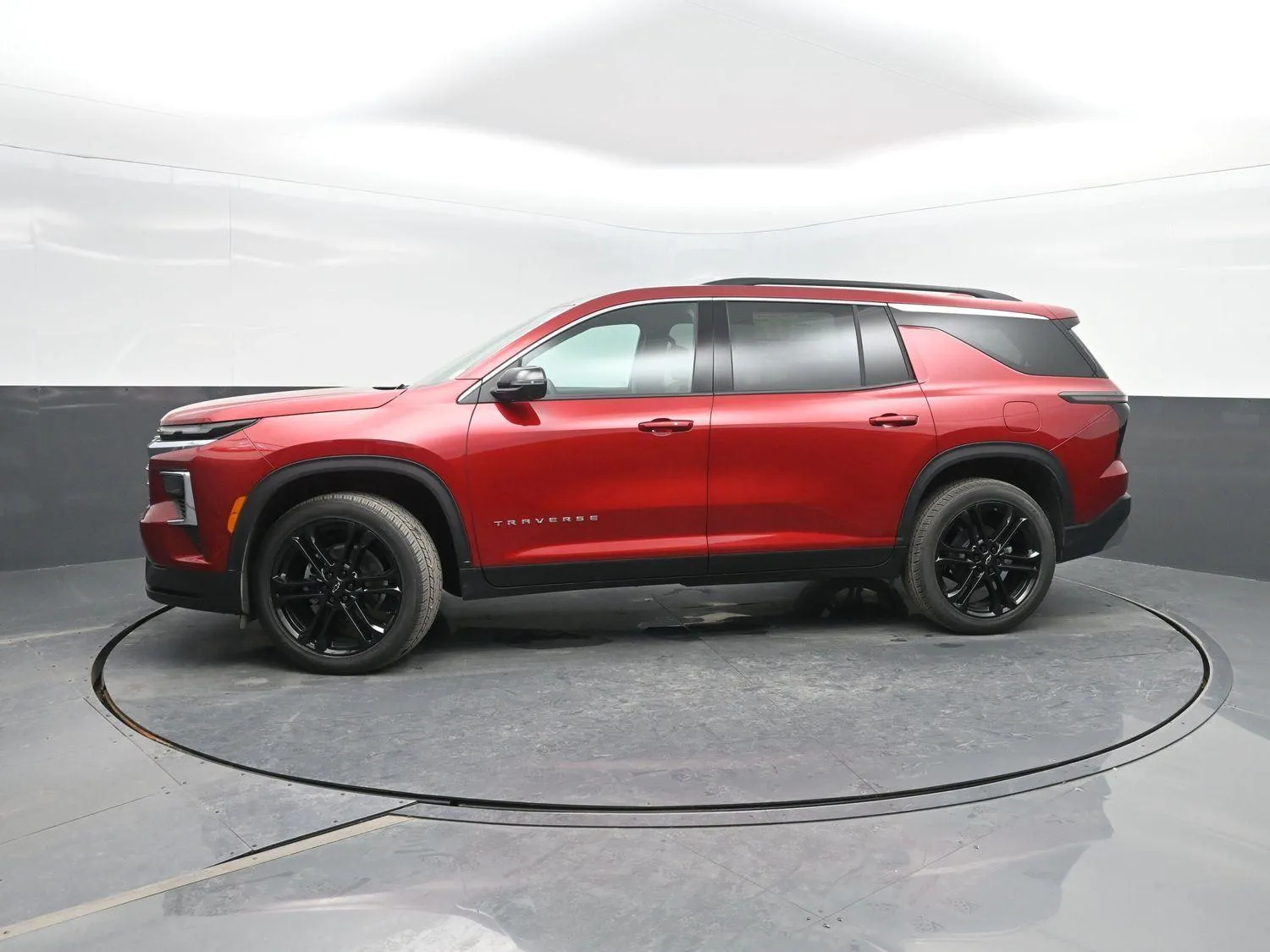 Red 2026 Chevrolet Traverse AWD LT for sale in Charles City, IA