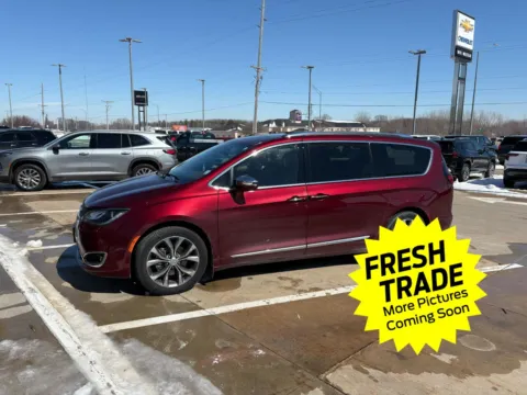 Red 2020 Chrysler Pacifica Limited for sale in Charles City, IA