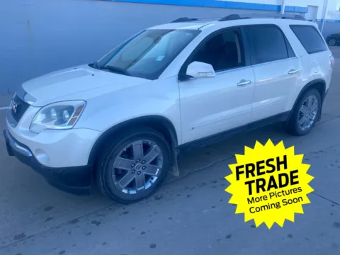 White 2010 GMC Acadia SLT2 for sale in Charles City, IA