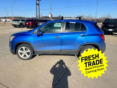 Blue 2015 Chevrolet Trax LTZ for sale in Charles City, IA