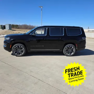 Black 2022 Jeep Grand Wagoneer Series III for sale in Charles City, IA
