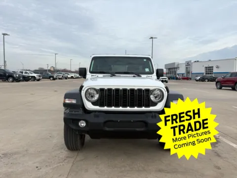 Another view of 2025 Jeep Wrangler Sport for sale in Charles City, IA at Mike Molstead Chevrolet, GMC