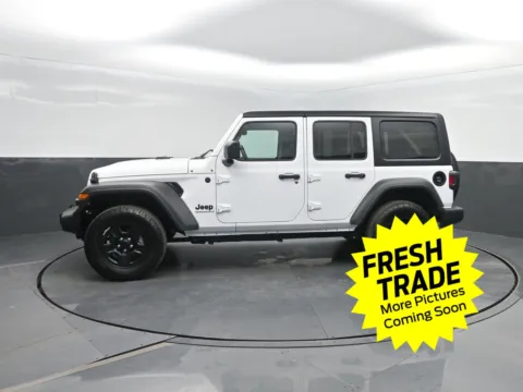 White 2025 Jeep Wrangler Sport for sale in Charles City, IA