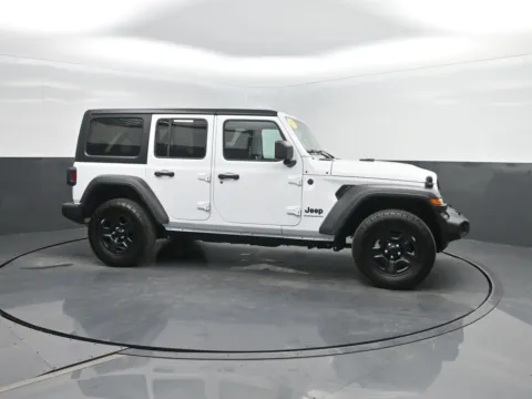 Another view of 2025 Jeep Wrangler Sport for sale in Charles City, IA at Mike Molstead Chevrolet, GMC