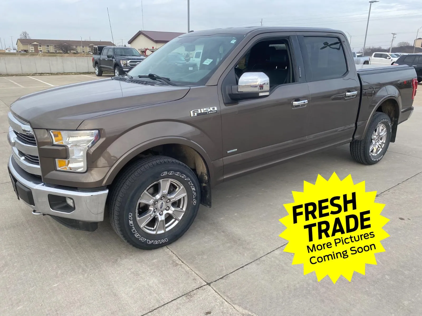 Brown 2016 Ford F-150 Lariat for sale in Charles City, IA