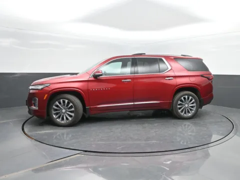 Red 2023 Chevrolet Traverse Premier for sale in Charles City, IA