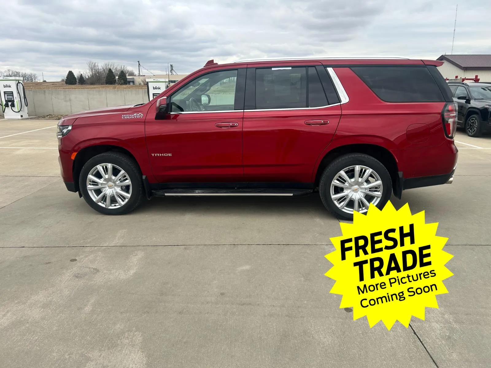 Red 2021 Chevrolet Tahoe High Country for sale in Charles City, IA