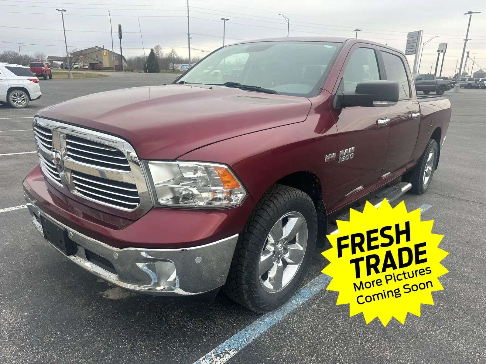 Red 2018 Ram 1500 Big Horn for sale in Charles City, IA