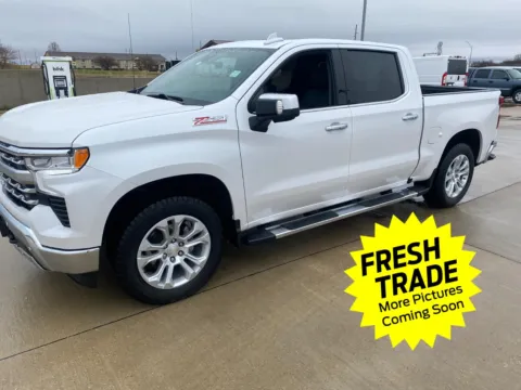 White 2022 Chevrolet Silverado 1500 LTZ for sale in Charles City, IA