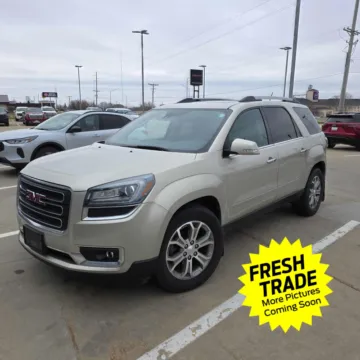 Silver 2015 GMC Acadia SLT for sale in Charles City, IA