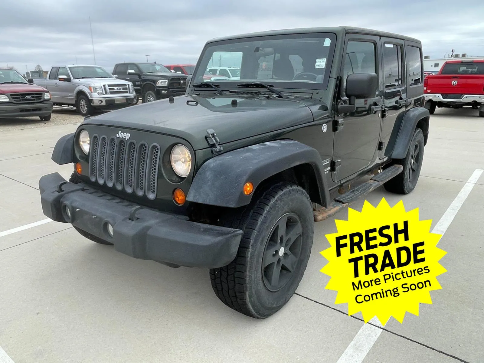 Green 2011 Jeep Wrangler Unlimited Sport for sale in Charles City, IA