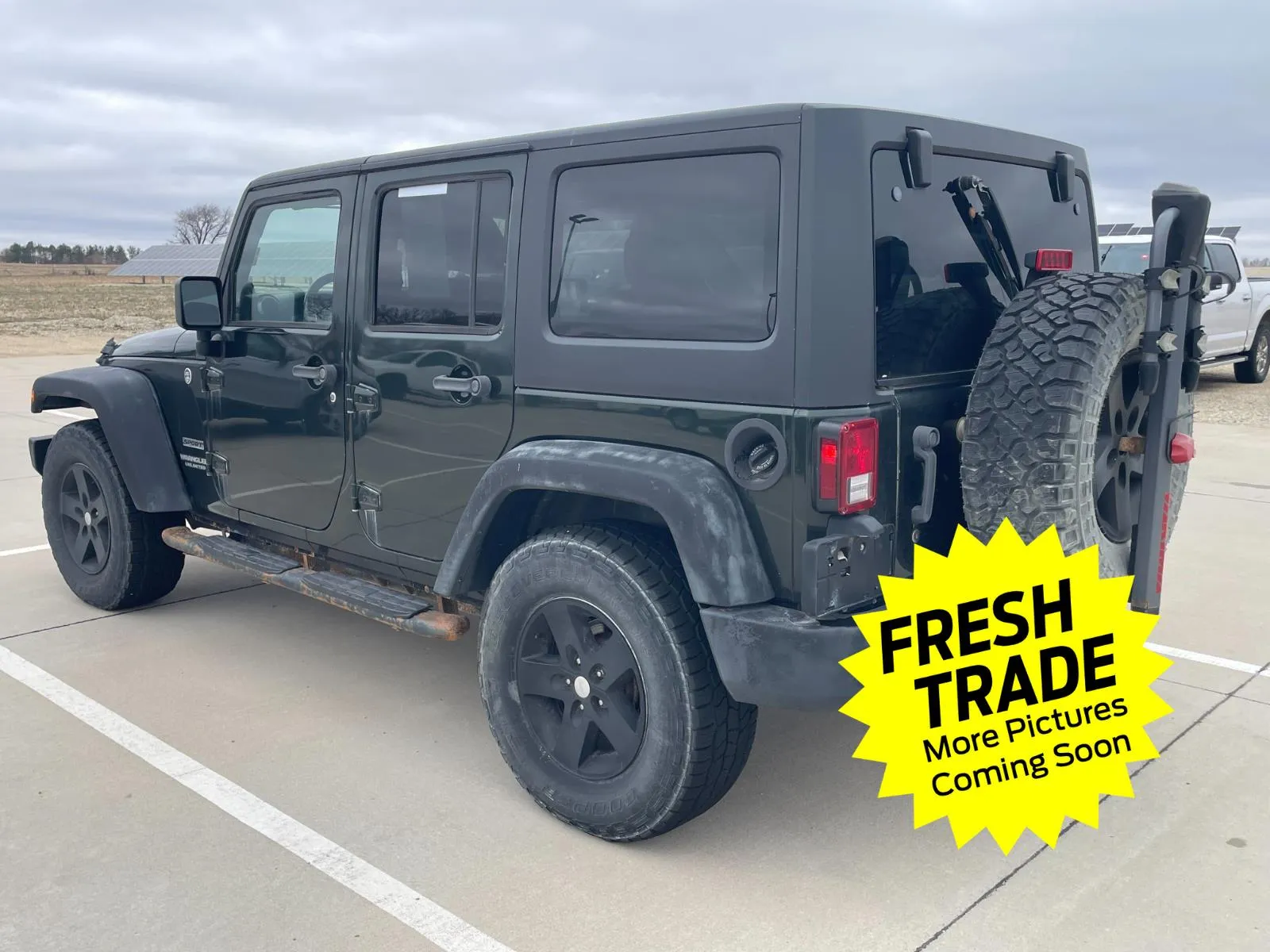 Green 2011 Jeep Wrangler Unlimited Sport for sale in Charles City, IA