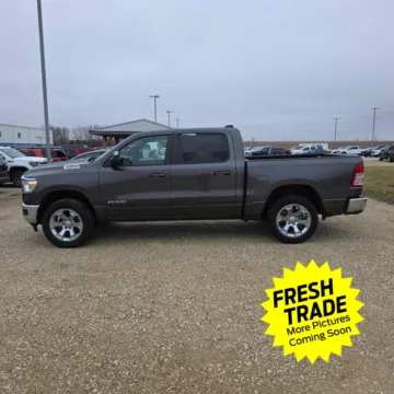 Gray 2021 Ram 1500 Big Horn for sale in Charles City, IA