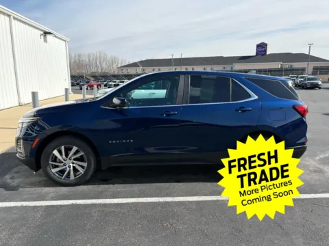 Blue 2022 Chevrolet Equinox LT for sale in Charles City, IA