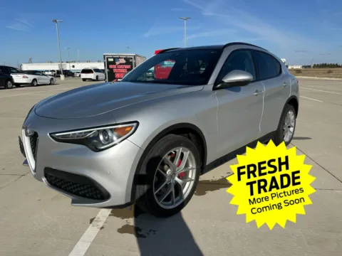 Silver 2018 Alfa Romeo Stelvio Ti Sport for sale in Charles City, IA