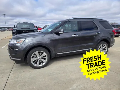 Gray 2019 Ford Explorer Limited for sale in Charles City, IA