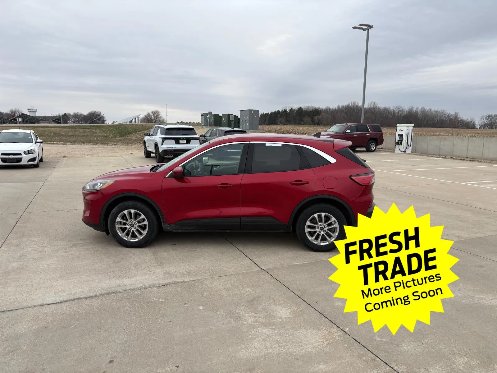 Red 2020 Ford Escape SE for sale in Charles City, IA
