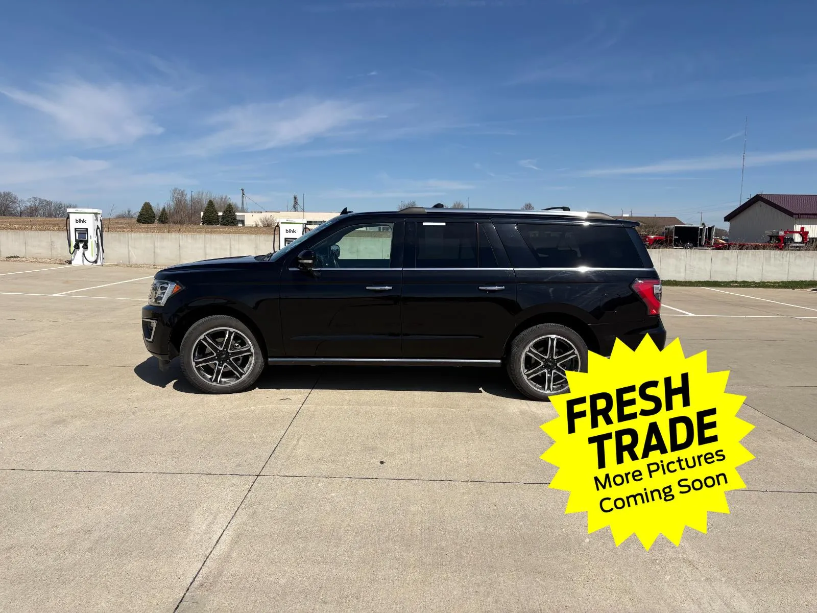 Black 2019 Ford Expedition Max Limited for sale in Charles City, IA
