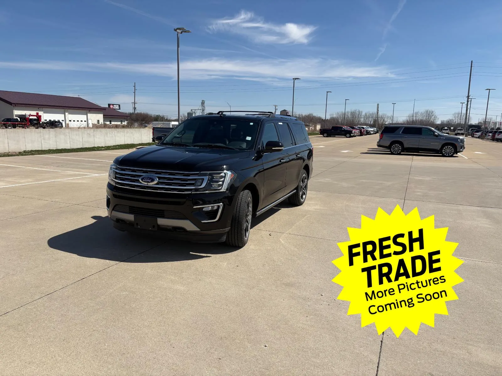 Black 2019 Ford Expedition Max Limited for sale in Charles City, IA