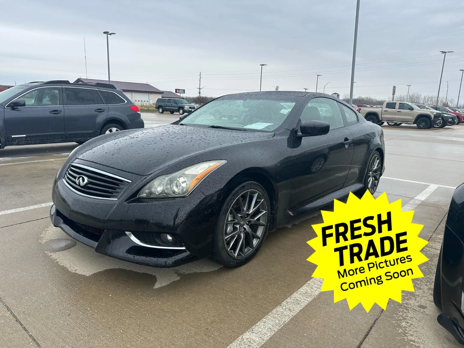 Black 2011 INFINITI G37 Coupe IPL 6MT for sale in Charles City, IA