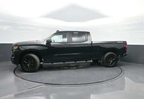 Black 2023 Chevrolet Silverado 1500 Custom for sale in Charles City, IA