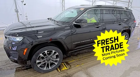 Black 2022 Jeep Grand Cherokee L Overland for sale in Charles City, IA