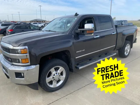 Gray 2016 Chevrolet Silverado 2500HD LTZ for sale in Charles City, IA