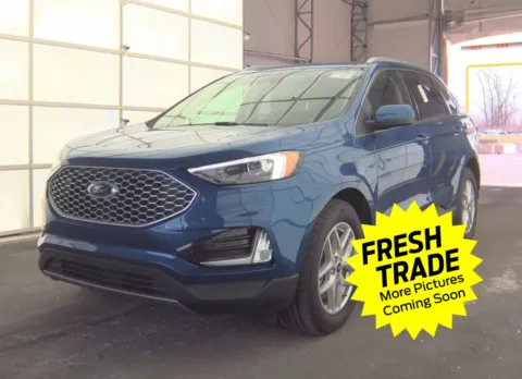 Blue 2024 Ford Edge SEL for sale in Charles City, IA