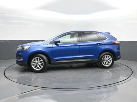 Blue 2024 Ford Edge SEL for sale in Charles City, IA