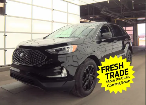 Black 2024 Ford Edge SEL for sale in Charles City, IA