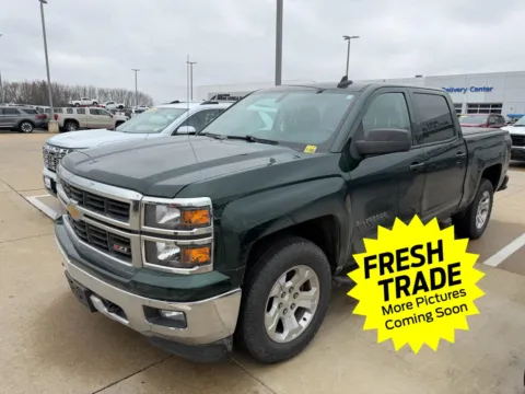 Green 2015 Chevrolet Silverado 1500 LT for sale in Charles City, IA