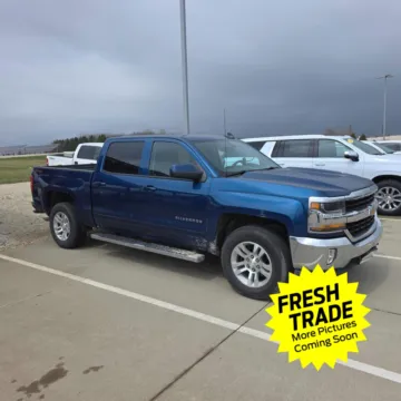 Blue 2018 Chevrolet Silverado 1500 LT for sale in Charles City, IA