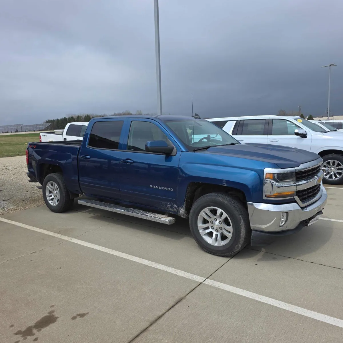 Blue 2018 Chevrolet Silverado 1500 LT for sale in Charles City, IA