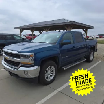 Blue 2018 Chevrolet Silverado 1500 LT for sale in Charles City, IA