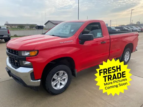 Red 2019 Chevrolet Silverado 1500 Work Truck for sale in Charles City, IA