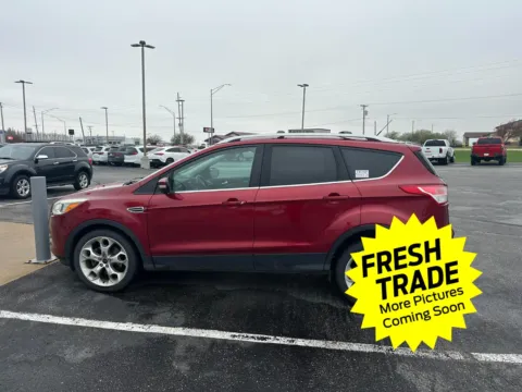 Red 2014 Ford Escape Titanium for sale in Charles City, IA