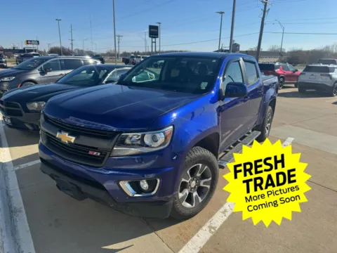 Blue 2017 Chevrolet Colorado 4WD Z71 for sale in Charles City, IA