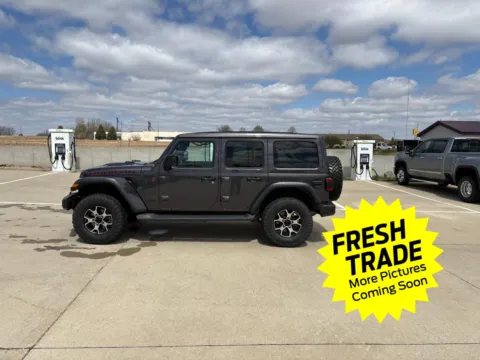 Gray 2021 Jeep Wrangler Unlimited Rubicon for sale in Charles City, IA