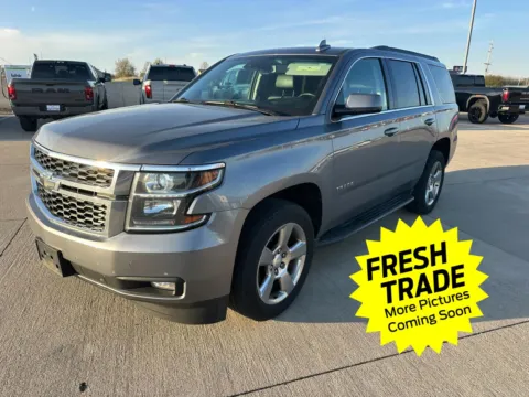 Gray 2018 Chevrolet Tahoe LT for sale in Charles City, IA