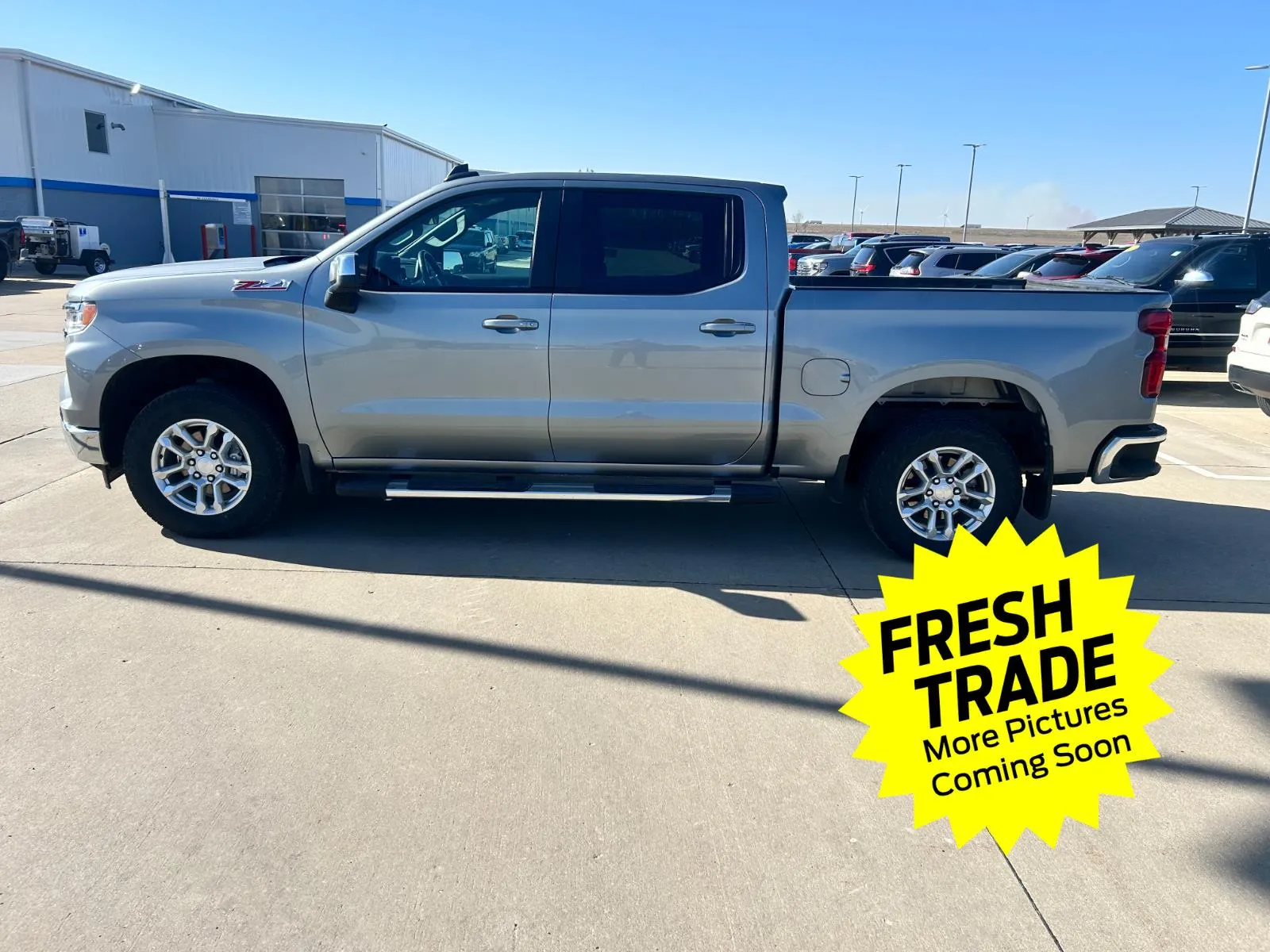 Gray 2024 Chevrolet Silverado 1500 LT for sale in Charles City, IA