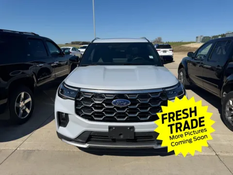 Photos of 2025 Ford Explorer Platinum for sale in Charles City, IA at Mike Molstead Chevrolet, GMC