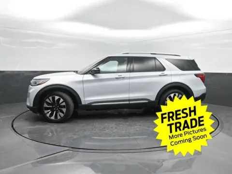 White 2025 Ford Explorer Platinum for sale in Charles City, IA
