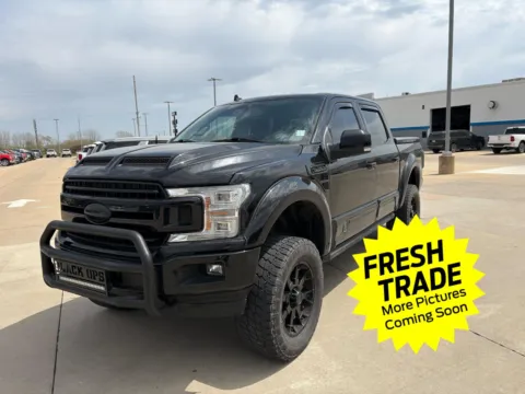 Black 2018 Ford F-150 LARIAT for sale in Charles City, IA