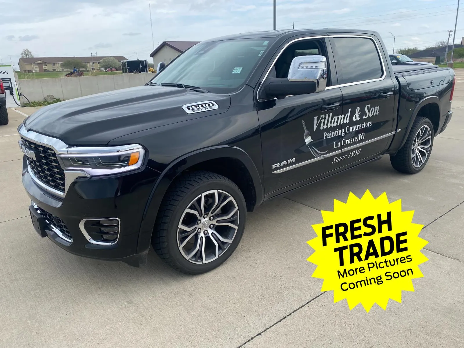 Black 2025 Ram 1500 Tungsten for sale in Charles City, IA