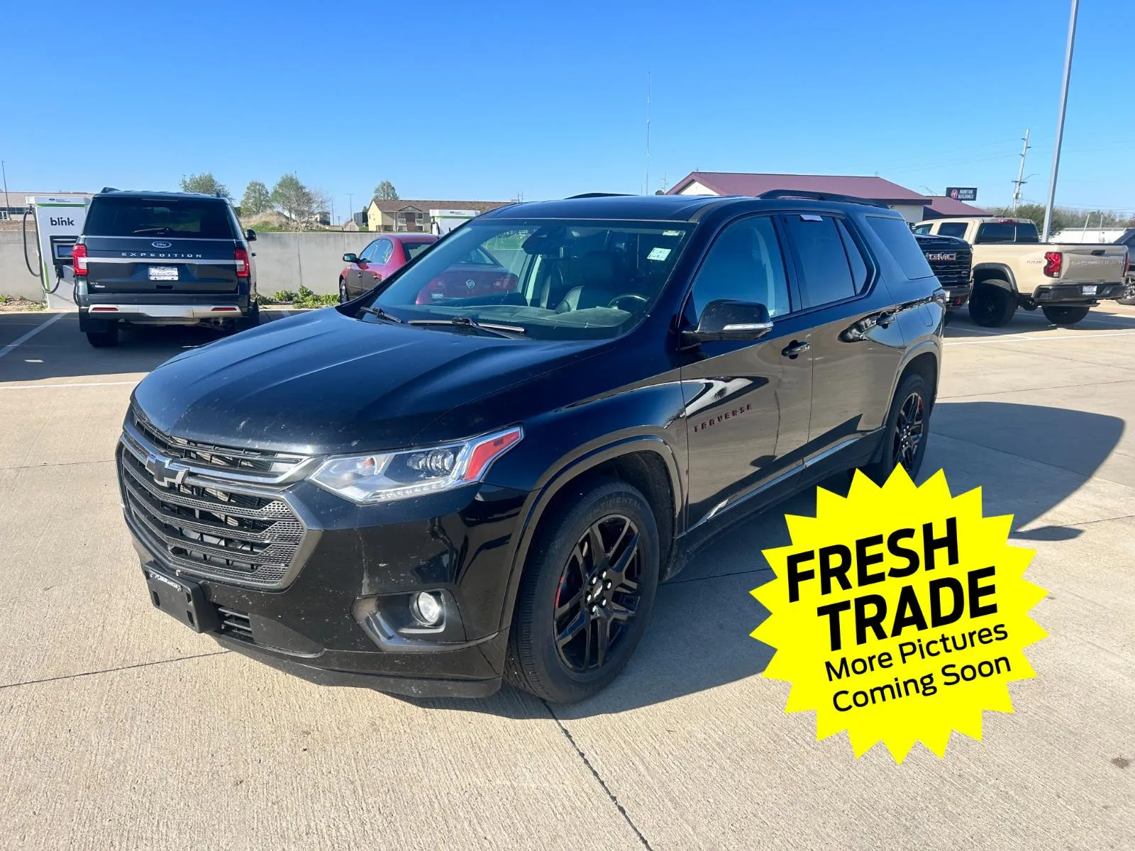 Black 2020 Chevrolet Traverse Premier for sale in Charles City, IA