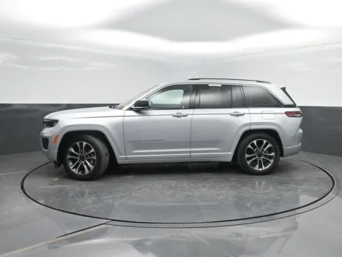 Silver 2023 Jeep Grand Cherokee Overland for sale in Charles City, IA